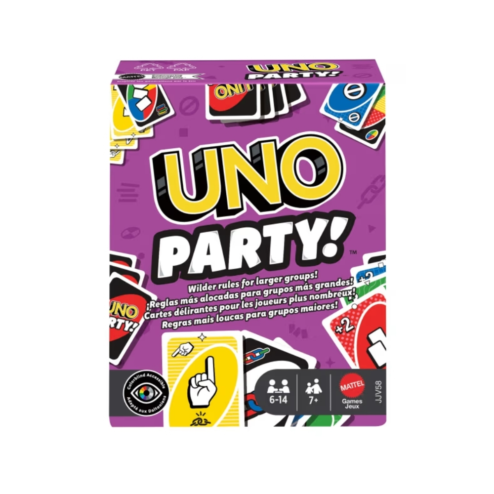 UNO Juego de Cartas Party Renovado para niños